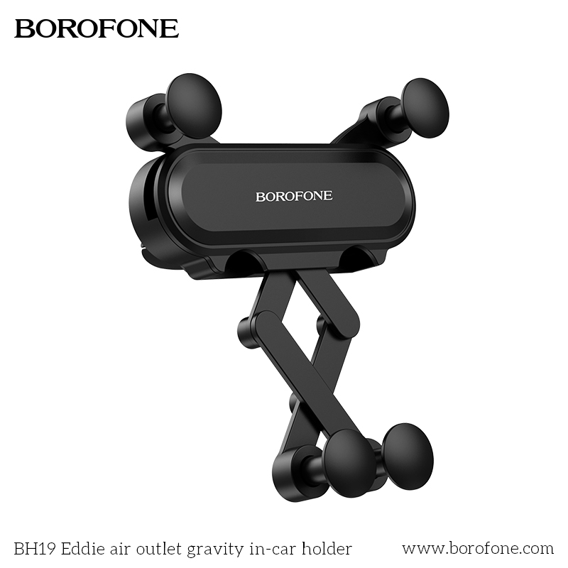 BOROFONE BH19 Eddie gravity air-vent car holder NZ 7